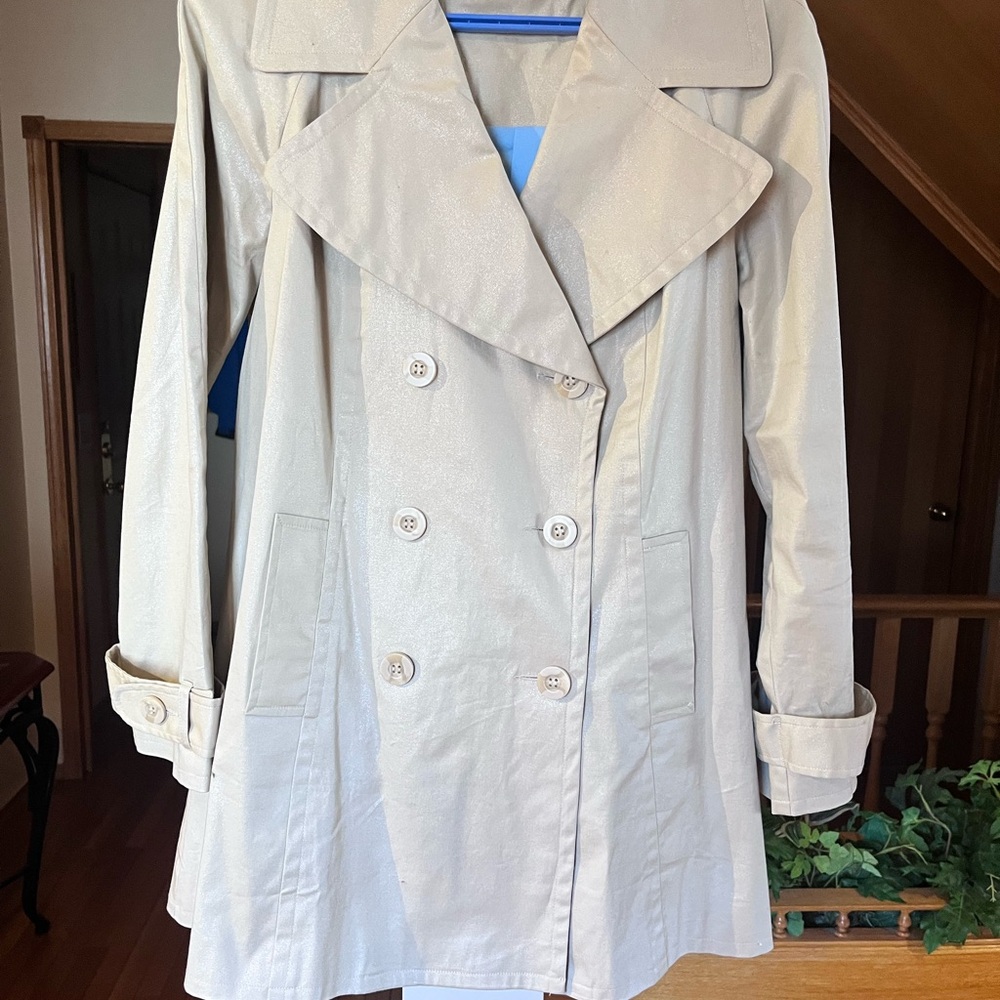 Jockey Women's Beige Trench Coat